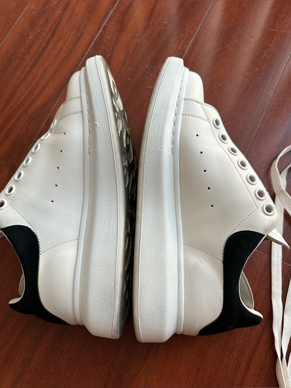 Alexander McQueen White Sneakers Shoes
